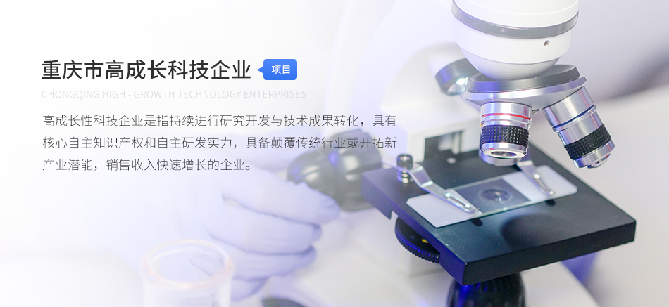 重庆市高成长科技企业